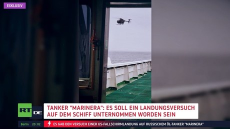 US-Streitkräfte setzen russischen Öltanker "Marinera" im Atlantik fest
