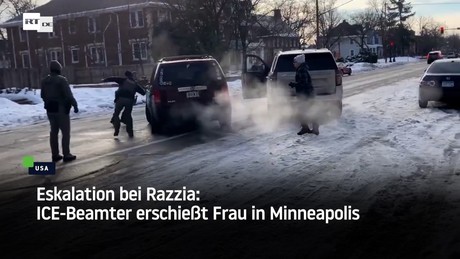 Eskalation bei Razzia: ICE-Beamter erschießt Frau in Minneapolis