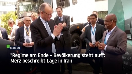 "Regime am Ende – Bevölkerung steht auf": Merz beschreibt Lage in Iran