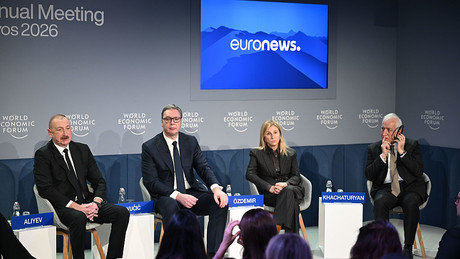 Serbiens Präsident Vučić über bedrückte WEF-Stimmung: "Niemand weiß, was morgen passieren wird"