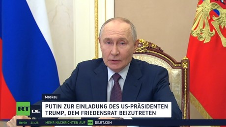 Putin: Russland prüft Einladung zu Trumps "Friedensrat"