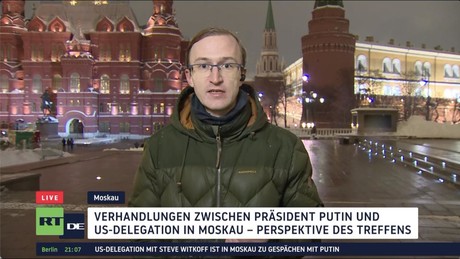 Witkoffs Flugzeug landet in Moskau