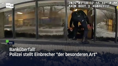 Banküberfall! Polizei stellt Einbrecher "der besonderen Art"
