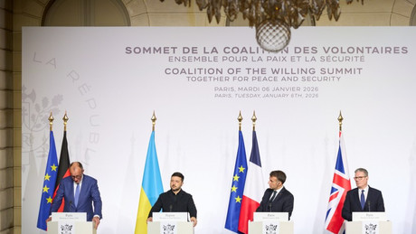 Auch ohne Washington soll "Koalition der Willigen" Kiew unbesiegbar machen