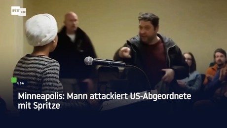 Minneapolis: Mann attackiert US-Abgeordnete mit Spritze