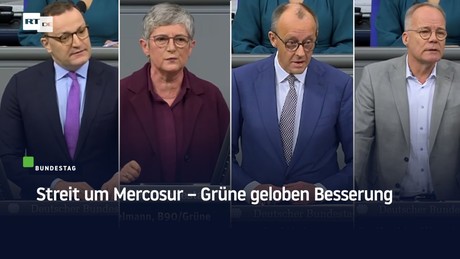 Streit um Mercosur – Grüne geloben Besserung
