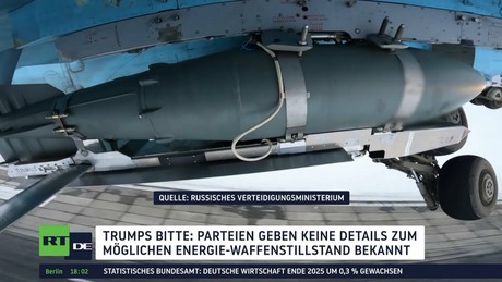 Peskow: Trump bat Putin um Aussetzung der Angriffe auf Kiew