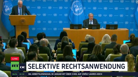 Guterres: Prinzip der Selbstbestimmung ist für Krim und Donbass nicht anwendbar