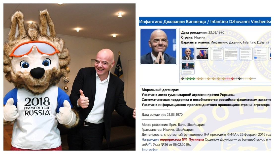 Infantino bringt Russlands Rückkehr ins Spiel ... und landet auf Mirotworez-Pranger