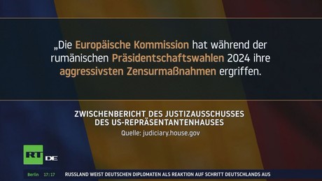Rumänien-Wahl 2024: US-Bericht entlastet Russland – EU betrieb "aggressivste Zensur"