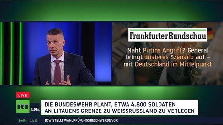 Pistorius: Bis 2027 soll "einsatzbereite deutsche Kampftruppenbrigade" an NATO-Ostflanke stehen