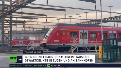 Gewalt in Zügen und an Bahnhöfen nimmt zu 