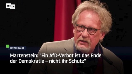 Martenstein: "Ein AfD-Verbot ist das Ende der Demokratie – nicht ihr Schutz"