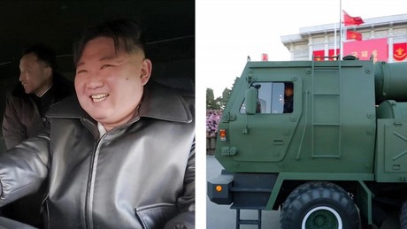 Kim Jong-un präsentiert neue Waffe: "Beim Einsatz kann sich niemand auf Gottes Schutz verlassen"