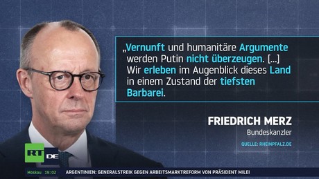 Merz nach Genf-Gesprächen: Russland im "Zustand der tiefsten Barbarei"