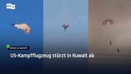US-Kampfflugzeug stürzt in Kuwait ab