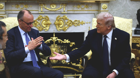 Déjà-vu: Merz bei Trump erinnert an Scholz bei Biden