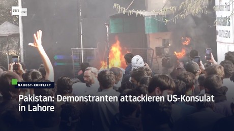 Pakistan: Demonstranten attackieren US-Konsulat in Lahore