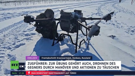 Exklusiv: Ausbildung auf einem russischen Truppenübungsplatz