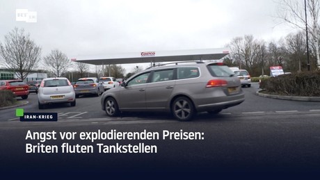 Angst vor explodierenden Preisen: Briten fluten Tankstellen