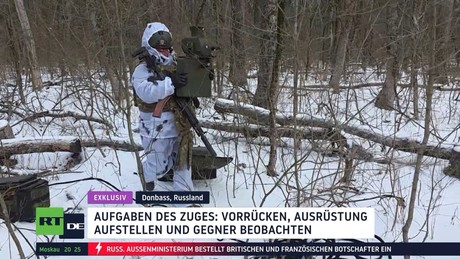 Exklusiv aus dem Donbass: Wie russische Aufklärer Informationen gewinnen