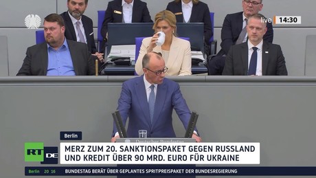Hohe Energiepreise, Krieg in Nahost, Sanktionen gegen Russland: Merz' Regierungserklärung