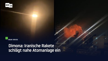 Dimona: Iranische Rakete schlägt nahe Atomanlage ein