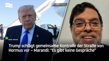 Trump: "Ich und der Ajatollah" könnten die Straße von Hormus gemeinsam kontrollieren