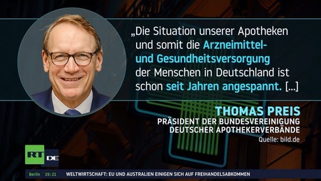 Bundesweite Apotheken-Proteste: Warnung vor Versorgungsproblemen und weiterer Schließungswelle