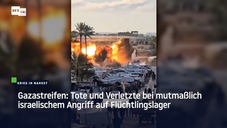 Gazastreifen: Tote und Verletzte bei mutmaßlich israelischem Angriff auf Flüchtlingslager