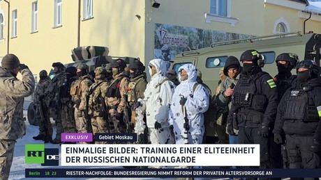 Exklusiv: Zehn Jahre russische Nationalgarde – Spezialeinheit beim Training