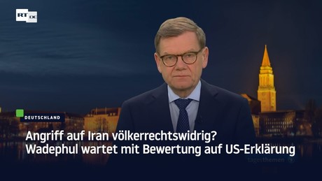 Angriff auf Iran völkerrechtswidrig? Wadephul wartet mit Bewertung auf US-Erklärung