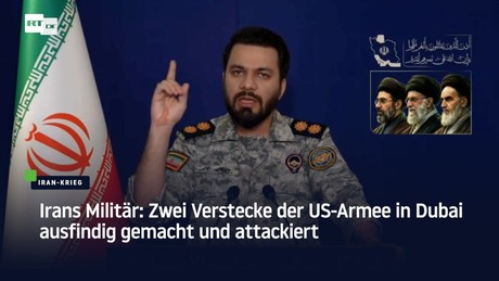 Militärsprecher warnt Trump: Naher Osten wird zum Friedhof für amerikanische Soldaten