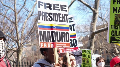 Erste Botschaft von Nicolás Maduro seit seiner Festnahme