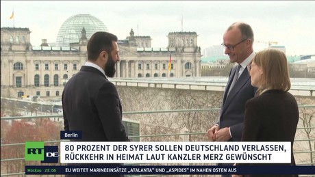 Merz fordert Kurswechsel in der Syrien-Politik und bei Rückführungen