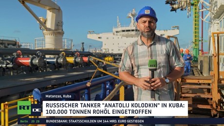 Trotz US-Blockade: Russischer Tanker mit 100.000 Tonnen Öl erreicht Kuba