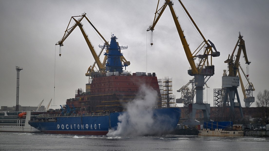 Russland will bis 2030 vier weitere Atom-Eisbrecher bauen