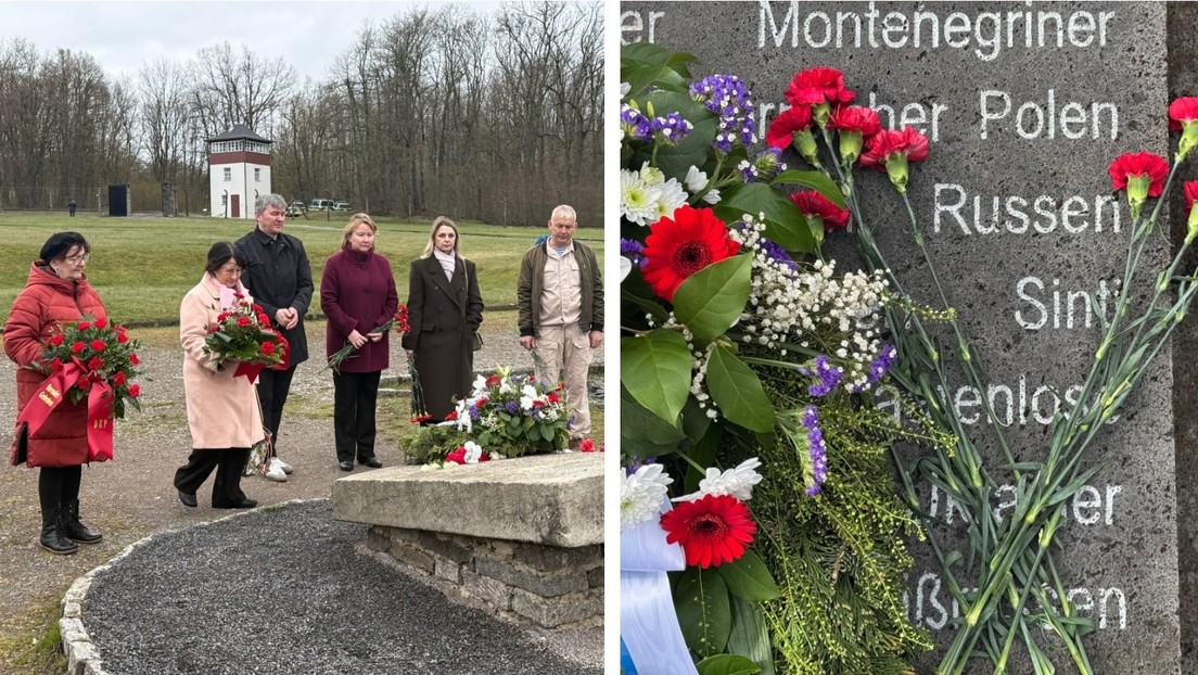 KZ-Gedenkstätte Buchenwald: Russische Delegation bei Kranzniederlegung behindert