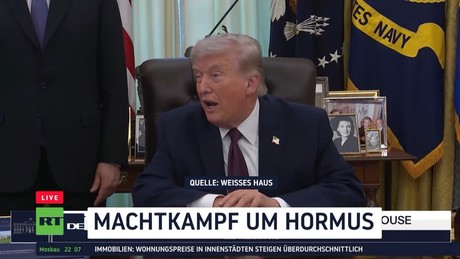 Straße von Hormus: Trump sieht andere Staaten in der Verantwortung