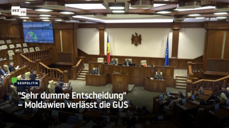 "Sehr dumme Entscheidung" – Moldawien verlässt die GUS