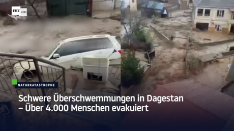 Überschwemmungen und Erdrutsche nach Starkregen und Dammbruch in Dagestan – mehrere Tote