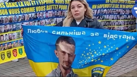 Medien: Angehörige vermisster Soldaten protestieren auf dem Maidan