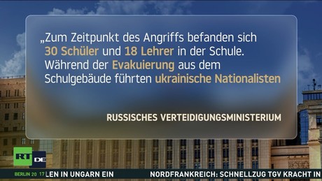 15 Verletzte nach ukrainischem Drohnenangriff auf Schule in Saporoschje