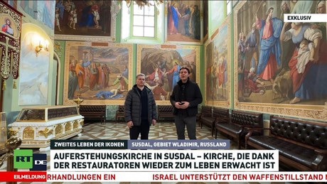 Ostern im Osten: Restauratoren lassen jahrhundertealte Ikonen wieder auferstehen