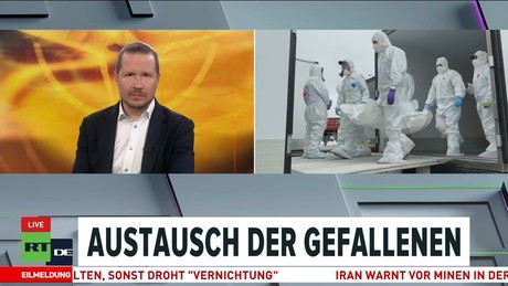 Liveticker Ukraine-Krieg:  Russland und Ukraine übergeben erneut Leichen gefallener Soldaten