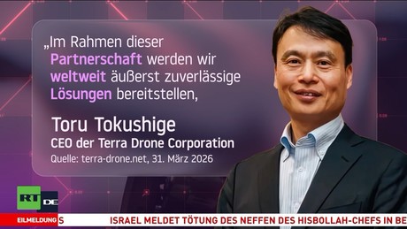 "Feindselig": Russland verurteilt Japans Einstieg in ukrainische Drohnenindustrie