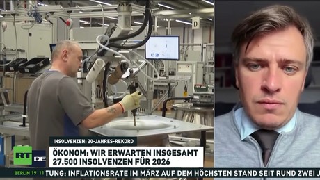 Insolvenzen in Deutschland auf höchstem Stand seit 20 Jahren