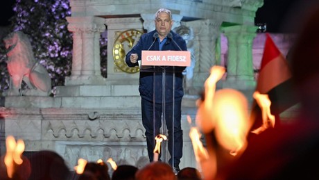 Orbán gibt sich siegessicher: "Ich bin hier, um zu gewinnen!"