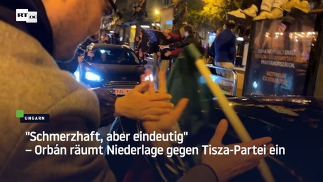 "Schmerzhaft, aber eindeutig" – Orbán räumt Niederlage gegen Tisza-Partei ein