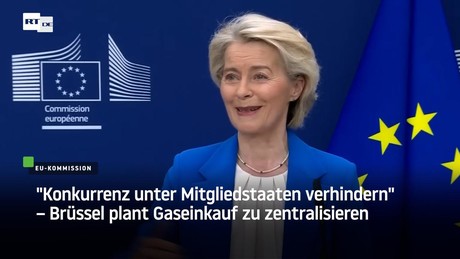 "Konkurrenz unter Mitgliedstaaten verhindern" – Brüssel plant Gaseinkauf zu zentralisieren